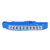 Petmate PM Cat Elastic CLR 3/8 X 8-10" Blue Bling