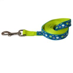 Petmate PMT LSH GID Easy to Clean 3/4"X6 Dots Blu