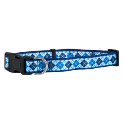 Petmate AP LSH 1inX6FT HARLEQUIN BLU