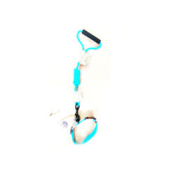 TD round leash+collar護手頸帶套裝 (粉藍)