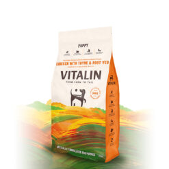 Vitalin 英國無穀物百里香雞肉蔬菜天然幼犬糧 2KG