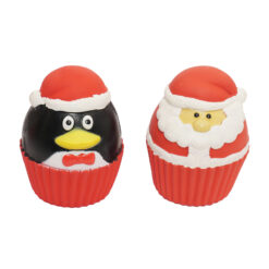 RW X'M CUPCAKE SQUEAKIES 2PC 90731