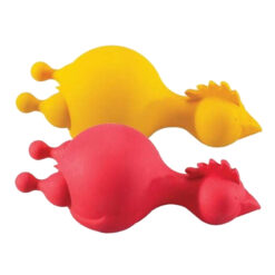 PETMATE JW RUFFIANS CHICKEN TOY (M) 43202
