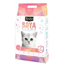 Alternative view of Kit Cat SoyaClump Soybean Litter - Confetti 7L