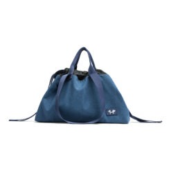 (特)UP Urban PETCarry - 棉帆布雙織帶寵物外出袋 50*20*30 cm (牛仔藍)
