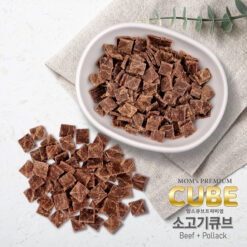 韓國H.D.C MOM'S CUBE 媽媽立方 牛肉+鱈魚 50g