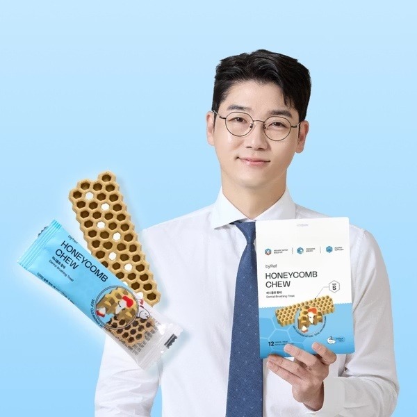 ByRef Honeycomb Chew 蜂巢六角潔牙骨 16g (明太魚) 8s (M):圖片 3