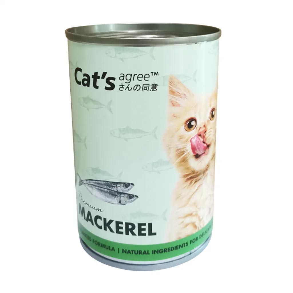 Canned mackerel shop for cats