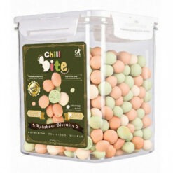 Chill Bite 彩虹鬆脆小饅頭造型餅乾(家庭裝) 1000g (貓狗合用)