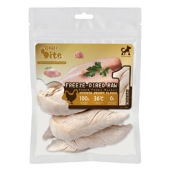 Chill Bite 凍乾鮮肉雞胸塊袋裝90g (貓狗合用)