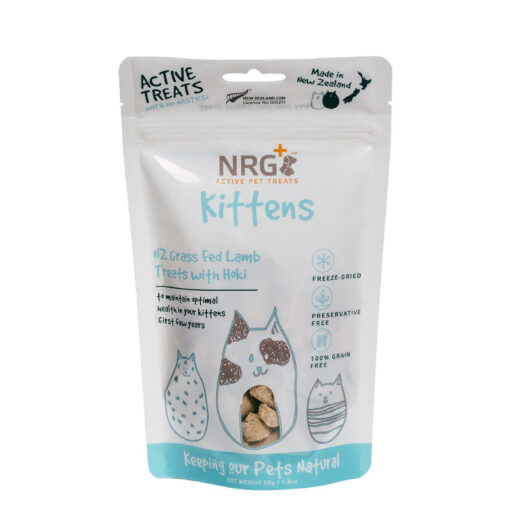 NRG+ 紐西蘭低溫凍乾貓小食 (幼貓配方) 50g 72739