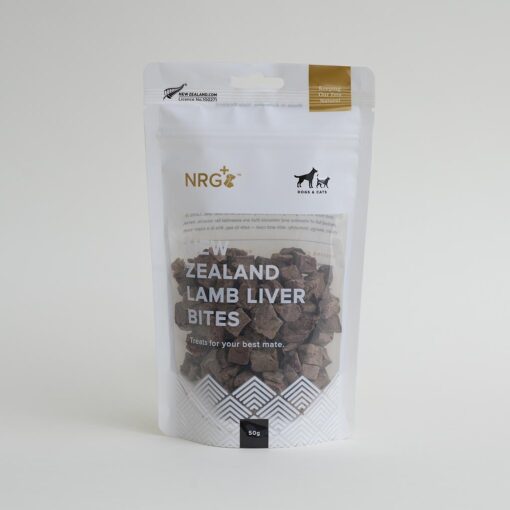 NRG+BITES紐西蘭無添加純凍乾小食(草飼羊肝)50g